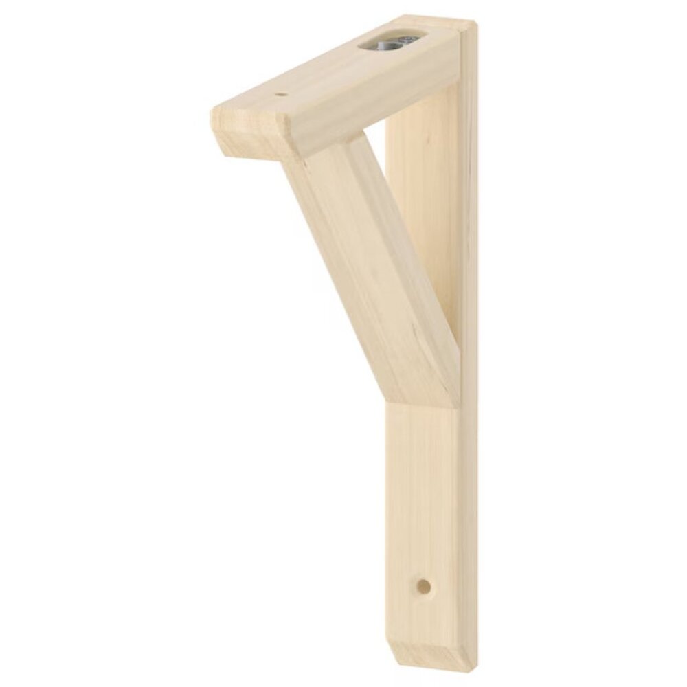 Ikea Sandshult Wooden Shelf Bracket, Pine